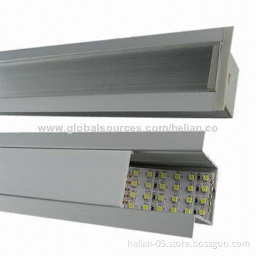 Large size aluminum profiles, double strip, three lines LED strip even four lines could be applied